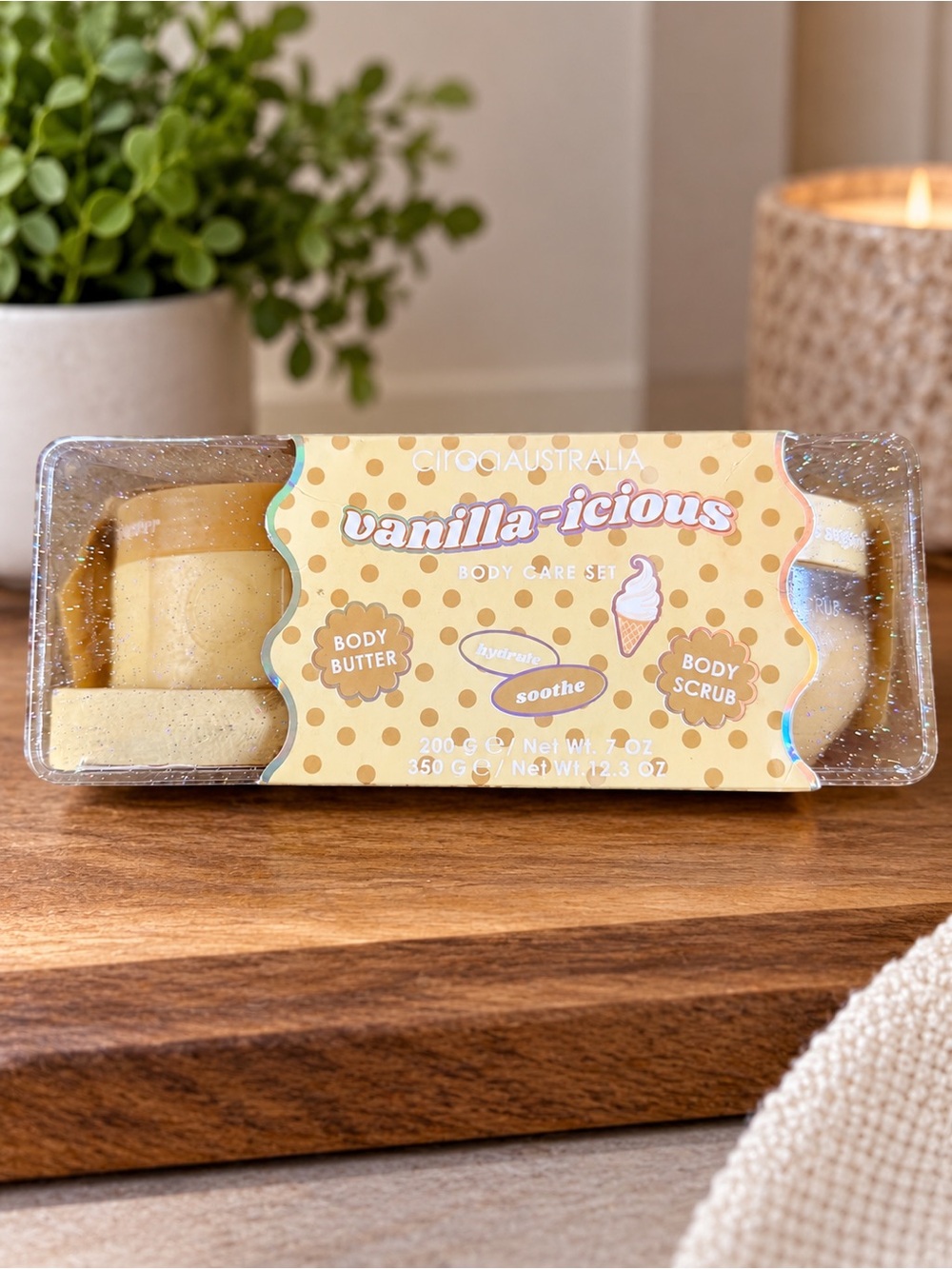 Vanilla-icious Body Care Set - Cream